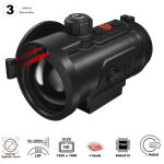 ThermTec Hunt 650L Pro LRF  / E-Zoom / Kippschalter / 15 mK