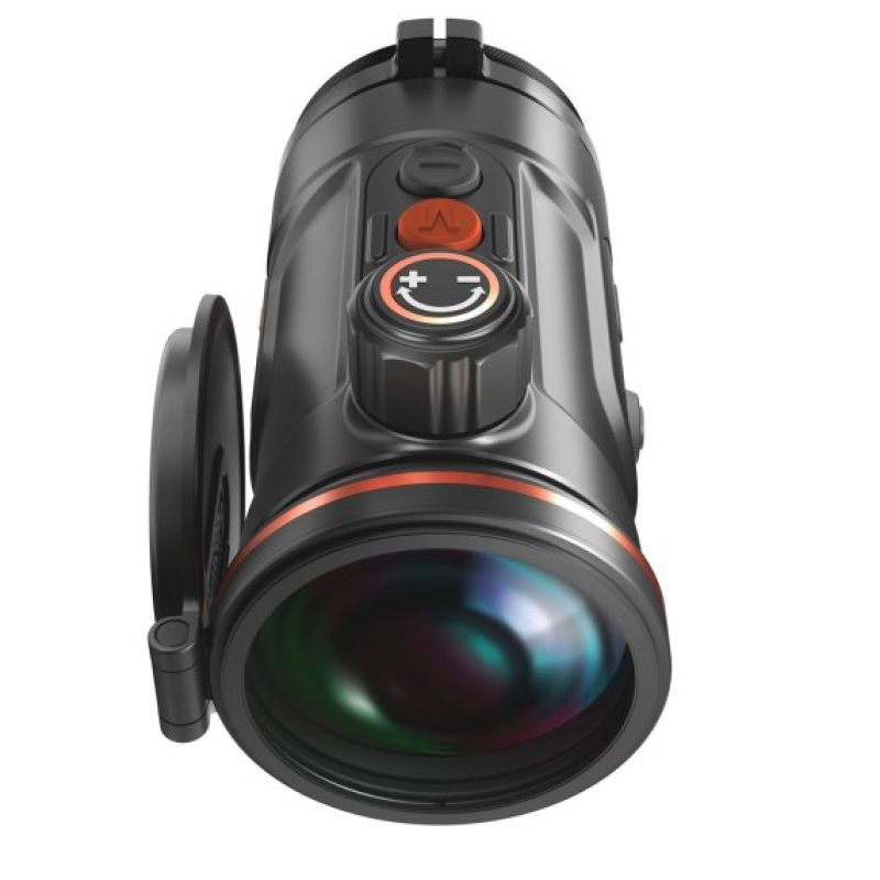 Hunt 650 Pro innovatives Wärmebild-Vorsatzgerät von ThermTec / NETD  15mK / Austauschbarer Akku / HD-OLED mit 4,5 µm